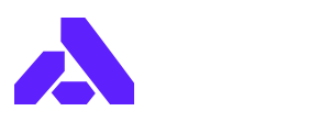 Horizontal, white text